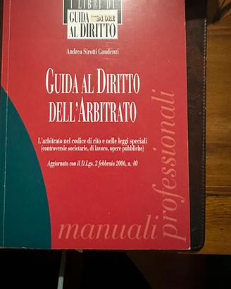 Guida diritto arbitrato 2006