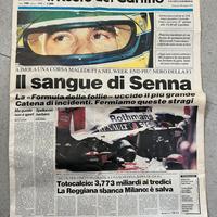 Resto del Carlino 1 maggio 1994 Ayrton Senna