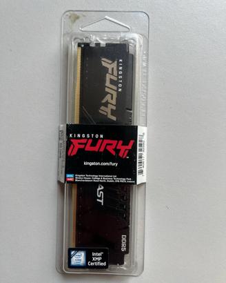 DDR5  nuova kingston furi sigillato 6000 mhz 8 Gb