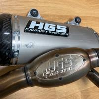 Scarico Cross HGS KTM/Husqvarna 250