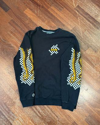 Felpa Octopus Checker Crewneck