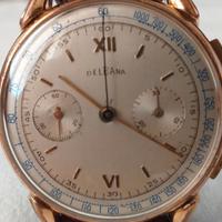 Cronografo Delbana anni 50 calibro Venus 175