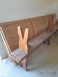 tavolo e panche