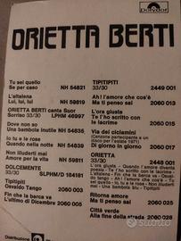 Autografo Orietta Berti su foto promozionale
