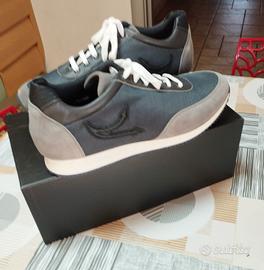 Sneakers Made in Italy n.44  Blu/Grigio nuove 