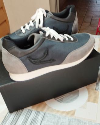  Sneakers Made in Italy n.44  Blu/Grigio nuove 