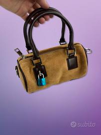 Borsetta Birkin Marroncina Bag pelle camoscio