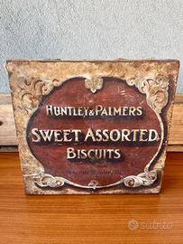Scatola latta inglese antica Huntley & Palmers ‘20