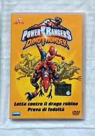 DVD Power Ranger Dinothunder 