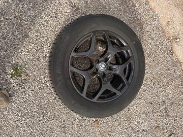 Cerchio e gomme alfa romeo stelvio