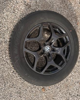 Cerchio e gomme alfa romeo stelvio