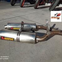 Scarico COMPLETO moto AKRAPOVIC ktm SUPER duke 990