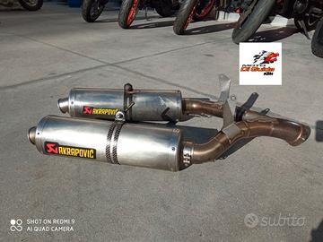 Scarico COMPLETO moto AKRAPOVIC ktm SUPER duke 990