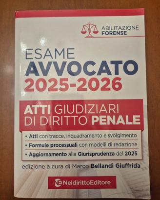 Atti giudiziari esame avvocato 2026