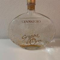 Grappa con scaglie oro 23 carati