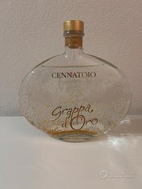 Grappa con scaglie oro 23 carati