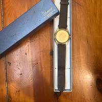 Orologio placcato oro Benito Mussolini del 2005