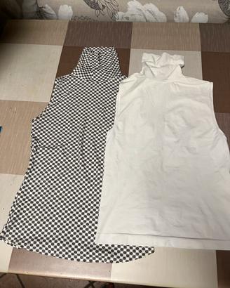 Top con collo alto taglia M/L
