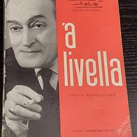 Totò ’A Livella 1966 Raro Libro Poesie Napoletane