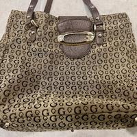 Borsa guess beige e marrone