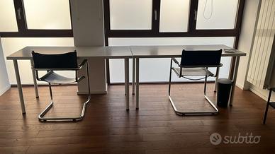 Scrivania bianca 140x60