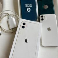 iPhone 11 bianco 128gb pari al nuovo