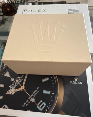 Scatola Rolex originale perfetta