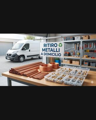 ritiro metalli e rottame 