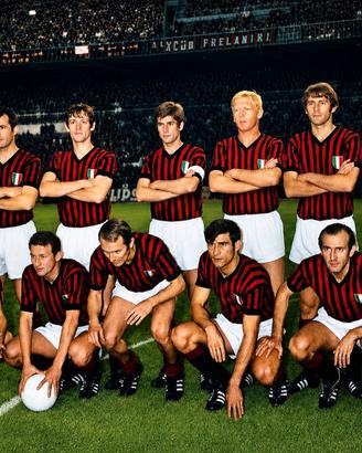 fotografia Milan 🏆 dei campioni 1969