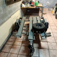 Carrello porta moto 3 posti