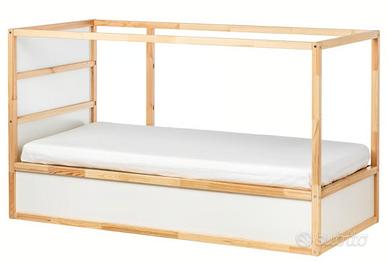 Letto a castello Kura Ikea più materasso