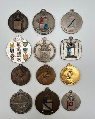 Lotto 12 medaglie Esercito Italiano