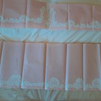 Pizzo in Cantù fatto a mano completo matrimoniale