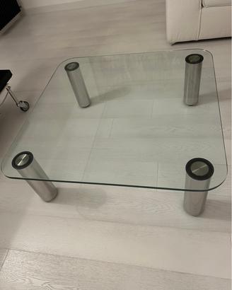 Tavolino quadrato design Marco Zanuso per Zanotta