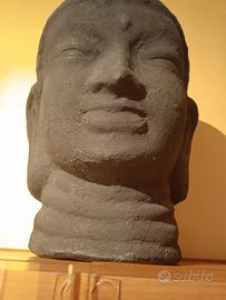 Statua testa di Buddha