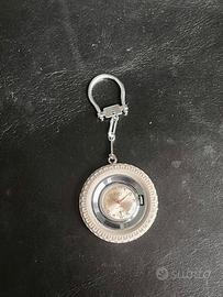 Orologio ruotino portachiavi