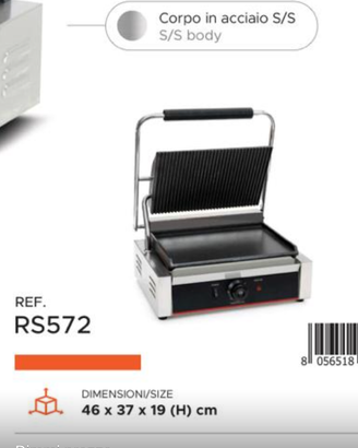 Piastra professionale per panini HORECATECK