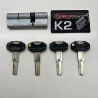 Securemme K2 - Cilindro di sicurezza e 4 chiavi