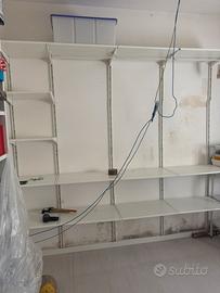 Scaffalatura ikea per cabina armadio