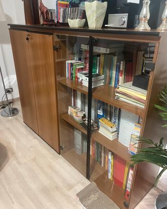 Libreria e vetrinetta