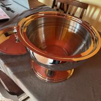 Porta bottiglie in acciaio