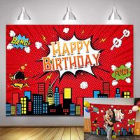 Banner festa di compleanno 2.1x1.5m in tessuto