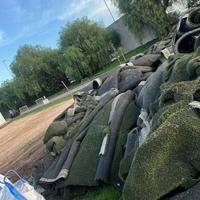 Rotoli erba sintetica usata