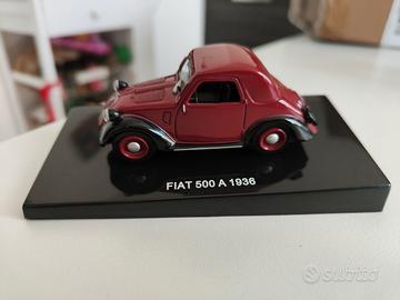 modellino fiat 500 a