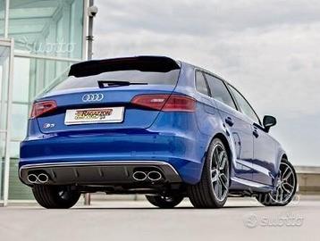 AUDI S3 8V 2013>2020 Scarico Inox