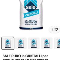 sale in cristalli per addolcitore