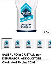 sale in cristalli per addolcitore