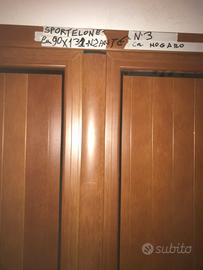 Finestra persiane,scurino nuova mai installata