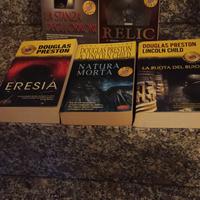 5 libri thriller di DOUGLAS PRESTON 