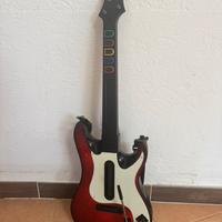 Chitarra guitar hero per xbox 360